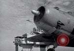 Image of F4F Wildcat fighter planes Palau Islands, 1944, second 12 stock footage video 65675074373