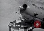 Image of F4F Wildcat fighter planes Palau Islands, 1944, second 15 stock footage video 65675074373