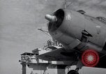 Image of F4F Wildcat fighter planes Palau Islands, 1944, second 17 stock footage video 65675074373