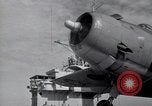 Image of F4F Wildcat fighter planes Palau Islands, 1944, second 20 stock footage video 65675074373