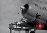 Image of F4F Wildcat fighter planes Palau Islands, 1944, second 23 stock footage video 65675074373