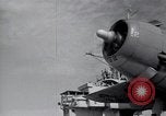 Image of F4F Wildcat fighter planes Palau Islands, 1944, second 25 stock footage video 65675074373