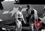 Image of F4F Wildcat fighter planes Palau Islands, 1944, second 22 stock footage video 65675074374