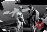 Image of F4F Wildcat fighter planes Palau Islands, 1944, second 25 stock footage video 65675074374