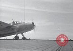 Standbild F4F Wildcat Kampfflugzeuge Palau Inseln, 1944, aus Sekunde 4 historischem Filmmaterial Videoclip 65675074375