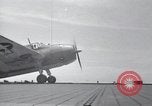 Standbild F4F Wildcat Kampfflugzeuge Palau Inseln, 1944, aus Sekunde 5 historischem Filmmaterial Videoclip 65675074375