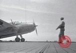 Standbild F4F Wildcat Kampfflugzeuge Palau Inseln, 1944, aus Sekunde 6 historischem Filmmaterial Videoclip 65675074375