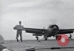 Standbild F4F Wildcat Kampfflugzeuge Palau Inseln, 1944, aus Sekunde 33 historischem Filmmaterial Videoclip 65675074375