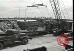 Image of reclaimed trucks Georgia United States USA, 1951, second 44 stock footage video 65675074379
