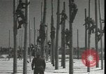 Image Signal Corps poseurs de ligne Georgia United States USA, 1951, de la seconde 14 séquences d'archives historiques vidéo 65675074381