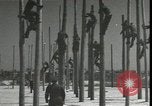 Image Signal Corps poseurs de ligne Georgia United States USA, 1951, de la seconde 15 séquences d'archives historiques vidéo 65675074381