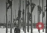 Image Signal Corps poseurs de ligne Georgia United States USA, 1951, de la seconde 17 séquences d'archives historiques vidéo 65675074381