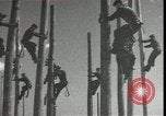 Image Signal Corps poseurs de ligne Georgia United States USA, 1951, de la seconde 31 séquences d'archives historiques vidéo 65675074381
