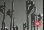 Image Signal Corps poseurs de ligne Georgia United States USA, 1951, de la seconde 36 séquences d'archives historiques vidéo 65675074381