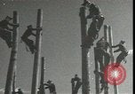 Image Signal Corps poseurs de ligne Georgia United States USA, 1951, de la seconde 37 séquences d'archives historiques vidéo 65675074381