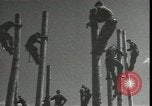 Image Signal Corps poseurs de ligne Georgia United States USA, 1951, de la seconde 39 séquences d'archives historiques vidéo 65675074381