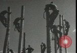 Image Signal Corps poseurs de ligne Georgia United States USA, 1951, de la seconde 40 séquences d'archives historiques vidéo 65675074381