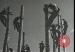 Image Signal Corps poseurs de ligne Georgia United States USA, 1951, de la seconde 42 séquences d'archives historiques vidéo 65675074381