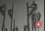 Image Signal Corps poseurs de ligne Georgia United States USA, 1951, de la seconde 44 séquences d'archives historiques vidéo 65675074381