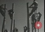 Image Signal Corps poseurs de ligne Georgia United States USA, 1951, de la seconde 46 séquences d'archives historiques vidéo 65675074381