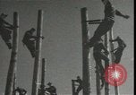 Image Signal Corps poseurs de ligne Georgia United States USA, 1951, de la seconde 48 séquences d'archives historiques vidéo 65675074381