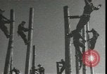 Image Signal Corps poseurs de ligne Georgia United States USA, 1951, de la seconde 49 séquences d'archives historiques vidéo 65675074381