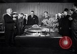 Image of Buckminster Fuller New York City USA, 1946, second 47 stock footage video 65675074401