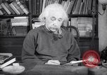 Image of Albert Einstein Princeton New Jersey USA, 1946, second 62 stock footage video 65675074402