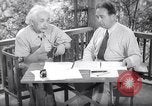 Image of Albert Einstein Princeton New Jersey USA, 1946, second 14 stock footage video 65675074403