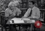 Image of Albert Einstein Princeton New Jersey USA, 1946, second 18 stock footage video 65675074403