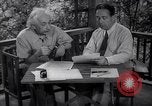 Image of Albert Einstein Princeton New Jersey USA, 1946, second 32 stock footage video 65675074403