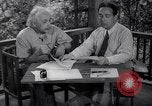 Image of Albert Einstein Princeton New Jersey USA, 1946, second 38 stock footage video 65675074403