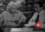 Image of Albert Einstein Princeton New Jersey USA, 1946, second 42 stock footage video 65675074403