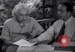 Image of Albert Einstein Princeton New Jersey USA, 1946, second 49 stock footage video 65675074403