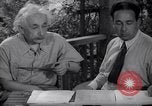 Image of Albert Einstein Princeton New Jersey USA, 1946, second 51 stock footage video 65675074403
