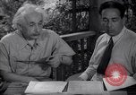 Image of Albert Einstein Princeton New Jersey USA, 1946, second 53 stock footage video 65675074403