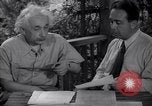 Image of Albert Einstein Princeton New Jersey USA, 1946, second 54 stock footage video 65675074403