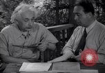 Image of Albert Einstein Princeton New Jersey USA, 1946, second 57 stock footage video 65675074403