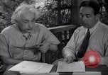 Image of Albert Einstein Princeton New Jersey USA, 1946, second 59 stock footage video 65675074403