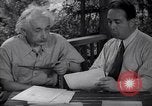 Image of Albert Einstein Princeton New Jersey USA, 1946, second 60 stock footage video 65675074403