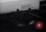 Image of Albert Einstein letter to Roosevelt about atomic bomb Long Island New York USA, 1939, second 8 stock footage video 65675074404