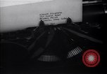 Image of Albert Einstein letter to Roosevelt about atomic bomb Long Island New York USA, 1939, second 10 stock footage video 65675074404
