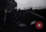 Image of Albert Einstein letter to Roosevelt about atomic bomb Long Island New York USA, 1939, second 29 stock footage video 65675074404