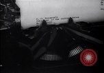 Image of Albert Einstein letter to Roosevelt about atomic bomb Long Island New York USA, 1939, second 31 stock footage video 65675074404
