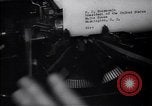 Image of Albert Einstein letter to Roosevelt about atomic bomb Long Island New York USA, 1939, second 36 stock footage video 65675074404