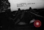 Image of Albert Einstein letter to Roosevelt about atomic bomb Long Island New York USA, 1939, second 38 stock footage video 65675074404