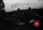 Image of Albert Einstein letter to Roosevelt about atomic bomb Long Island New York USA, 1939, second 39 stock footage video 65675074404