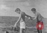 Image of Australian survivors Pacific Ocean, 1944, second 14 stock footage video 65675074408
