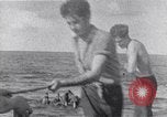 Image of Australian survivors Pacific Ocean, 1944, second 16 stock footage video 65675074408