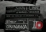 Image of explosions on hill Okinawa Ryukyu Islands, 1945, second 6 stock footage video 65675074417